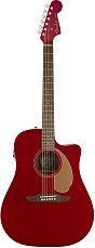 Акустическая гитара Fender Redondo Player CAR, Красный