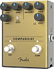 Педаль эффектов Fender COMPUGILIST Compressor/Distortion, Черный - 3