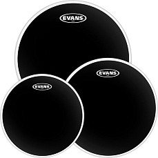 ETP-CHR-F Black Chrome Fusion Набор пластика для том барабана 10/12/14, Evans