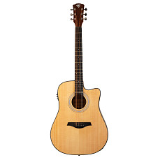 Акустическая гитара Rockdale Aurora D5 C NAT E Gloss, C Nat E Gloss