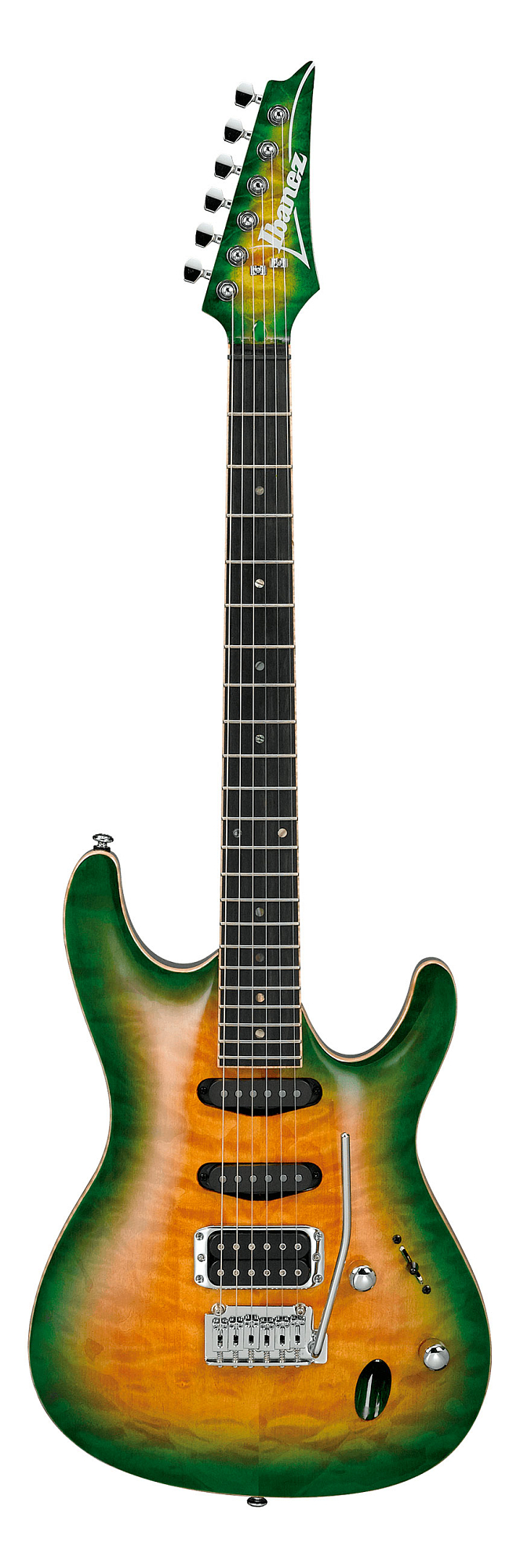 Электрогитара Ibanez SA460QMW-TQB - 2