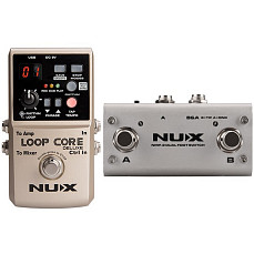 Комплект педаль эффектов и ножной переключатель Nux Loop-Core-Deluxe-Bundle