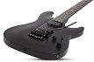 Электрогитара Schecter DAMIEN-6 FR Satin Black - 1