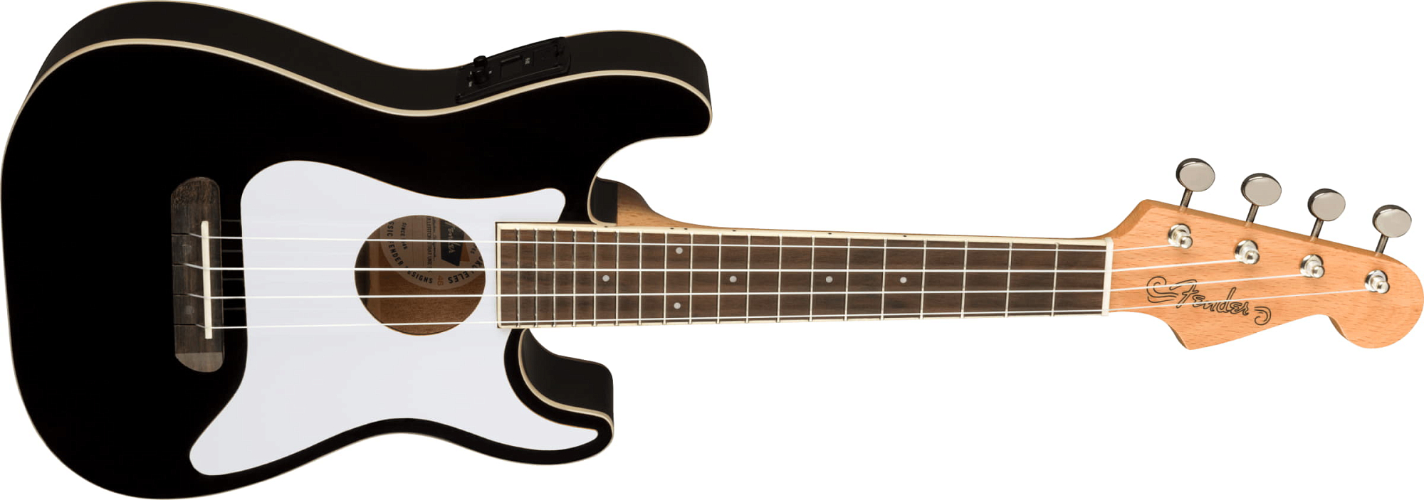 Укулеле Fender Fullerton Strat Uke Black - 10