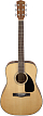 Акустическая гитара Fender CD-60 Dreadnought Natural - 1