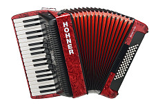 A1693 BRAVO III 60 Red Аккордеон, красный, Hohner