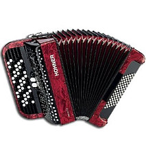 Кнопочный аккордеон Hohner Nova II 72 Red