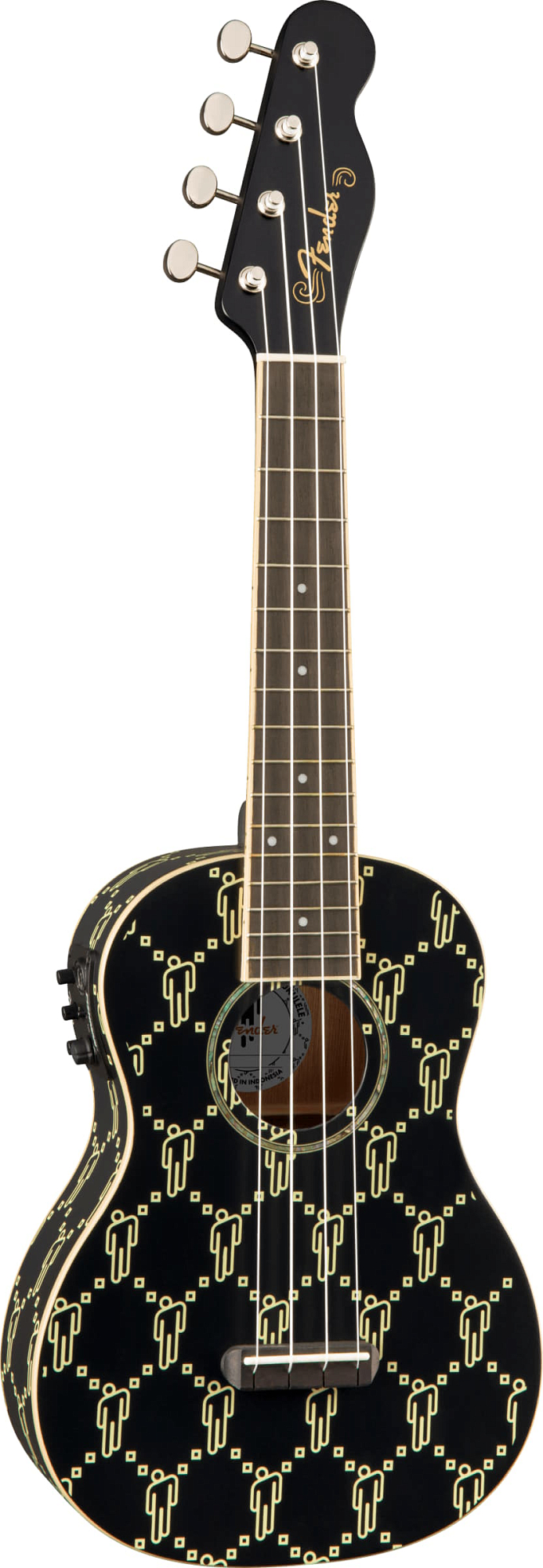 Укулеле Fender BILLIE EILISH Ukulele Black WN - 11