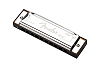 Губная гармошка Fender Blues Deluxe Harmonica, A - 2
