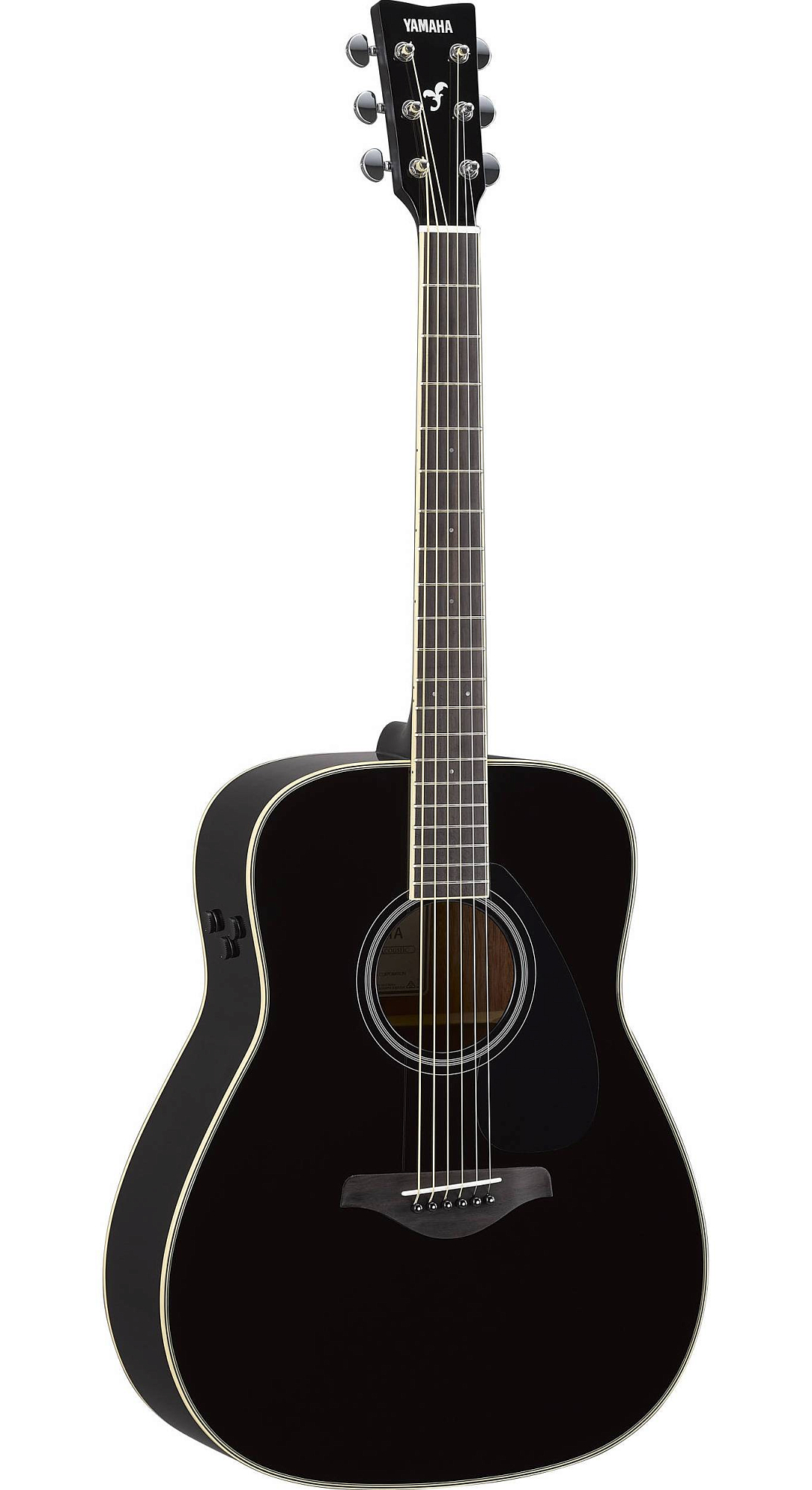 Трансакустическая гитара Yamaha FG-TA Black - 5