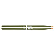 TX5AW-GREEN 5A Барабанные палочки, зеленые, орех гикори, ProMark