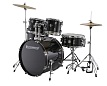 Барабанная установка Ludwig LC17511 Accent Drive, черная - 1