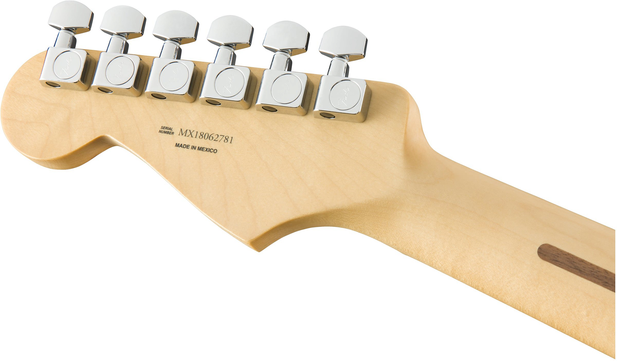 Электрогитара Fender PLAYER Stratocaster MN Polar White, Белый полярный - 13