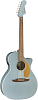Акустическая гитара Fender Newporter Player Ice Blue Satin, Голубой ледяной - 3