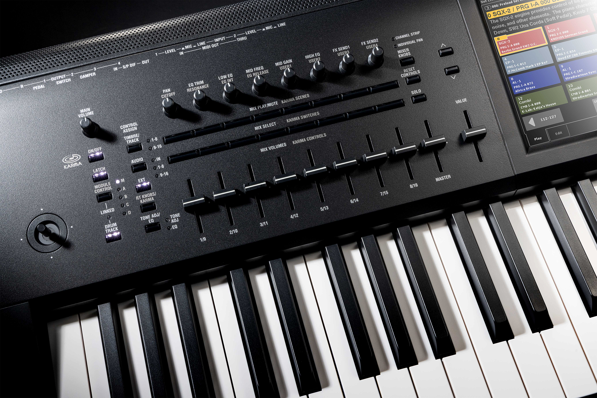 Синтезатор Korg KRONOS3-88, Черный - 19
