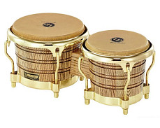Latin Percussion LP793X Galaxy Giovanni Bongos Natural/Gold комплект бонго 7 1/4 и 8 5/8