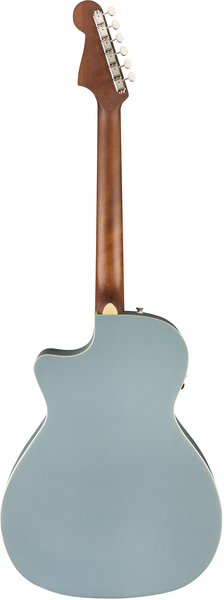 Акустическая гитара Fender Newporter Player Ice Blue Satin, Голубой ледяной - 9