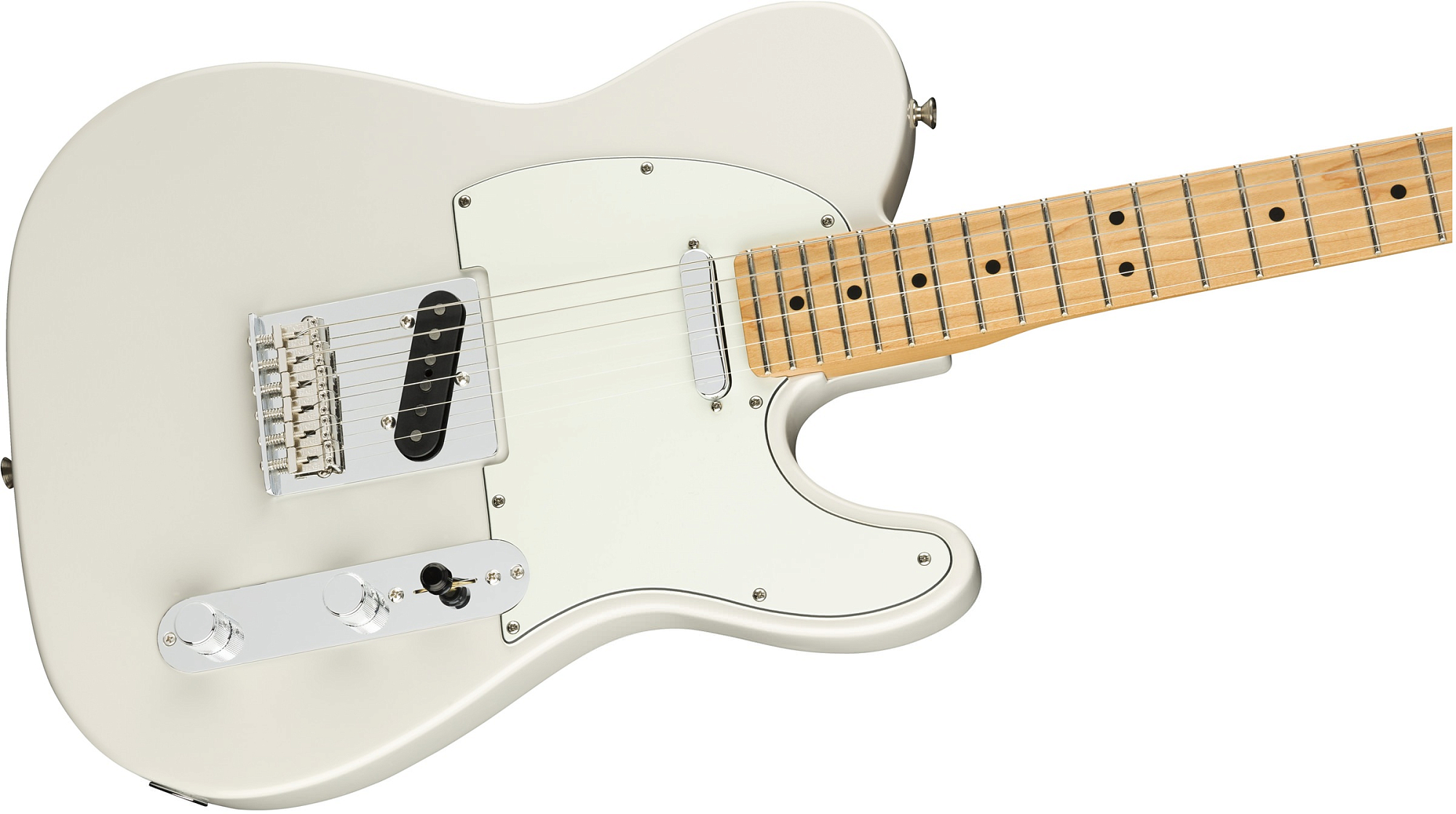 Электрогитара Fender PLAYER Telecaster MN Polar White, Белый полярный - 10