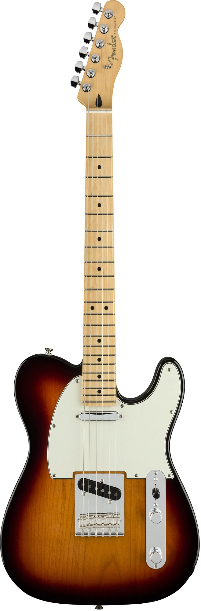 Электрогитара Fender PLAYER Telecaster MN 3-Tone Sunburst, Санберст трёхцветный - 8