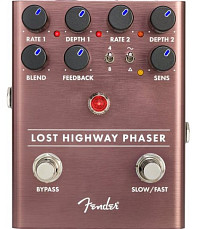 Педаль эффектов Fender LOST HIGHWAY PHASER, Черный