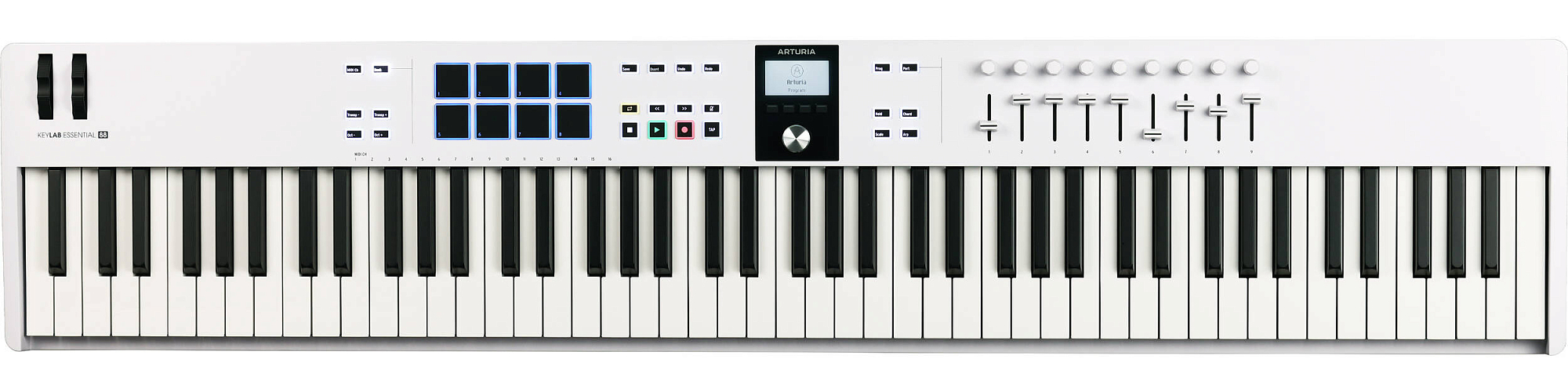 MIDI-клавиатура Arturia KeyLab Essential 88 mk3 White - 9