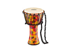 NINO-PDJ1-S-G Джембе 8, пластик, натуральная кожа, Nino Percussion