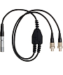 Y-кабель с разъёмами SHURE AXT652LEMO3 - 1