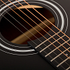 Акустическая гитара Rockdale Aurora D3 Satin BK, Черный - 4