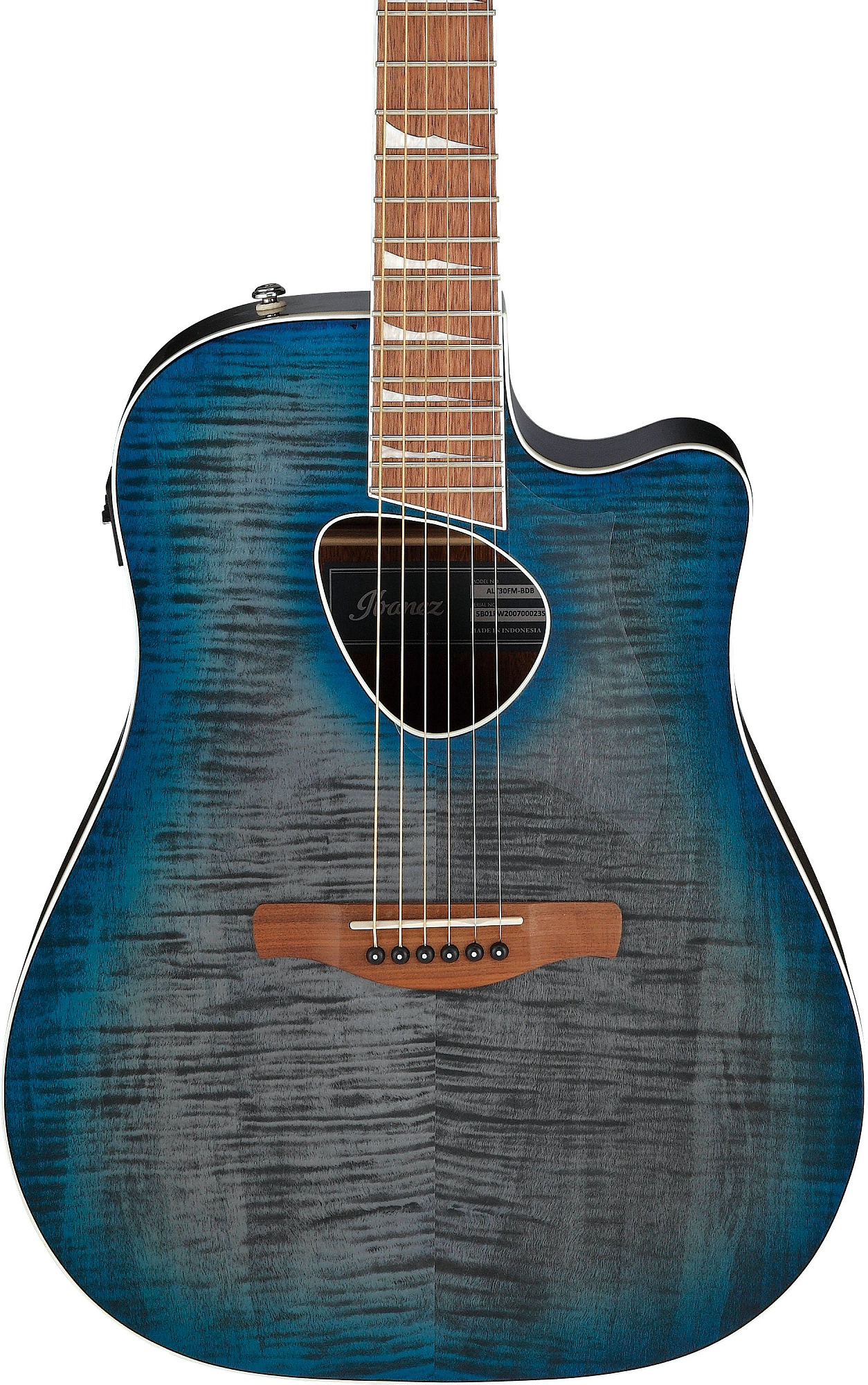 Акустическая гитара Ibanez ALT30FM-BDB - 6