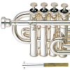 Труба-пикколо Yamaha YTR-6810S - 5