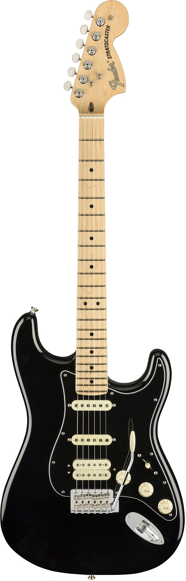Электрогитара Fender American Performer Stratocaster HSS MN BLACK - 8