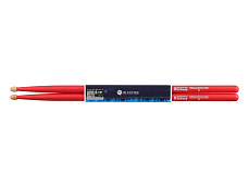 10104003 Colored Series Bluefire 5A RED Барабанные палочки, орех гикори, красные, HUN
