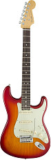 Электрогитара Fender American Elite Stratocaster Rosewood Fingerboard, Aged Cherry Burst