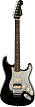 Электрогитара Fender ULTRA LUXE Stratocaster HSS FR RW Mystic Black - 1