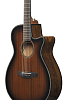 Акустическая гитара Ibanez AEG74-MHS, Коричневый санбёрст - 2