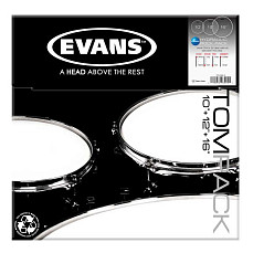 ETP-HYDGL-R Hydraulic Glass Rock Набор пластика для том барабана, 10/12/16, Evans