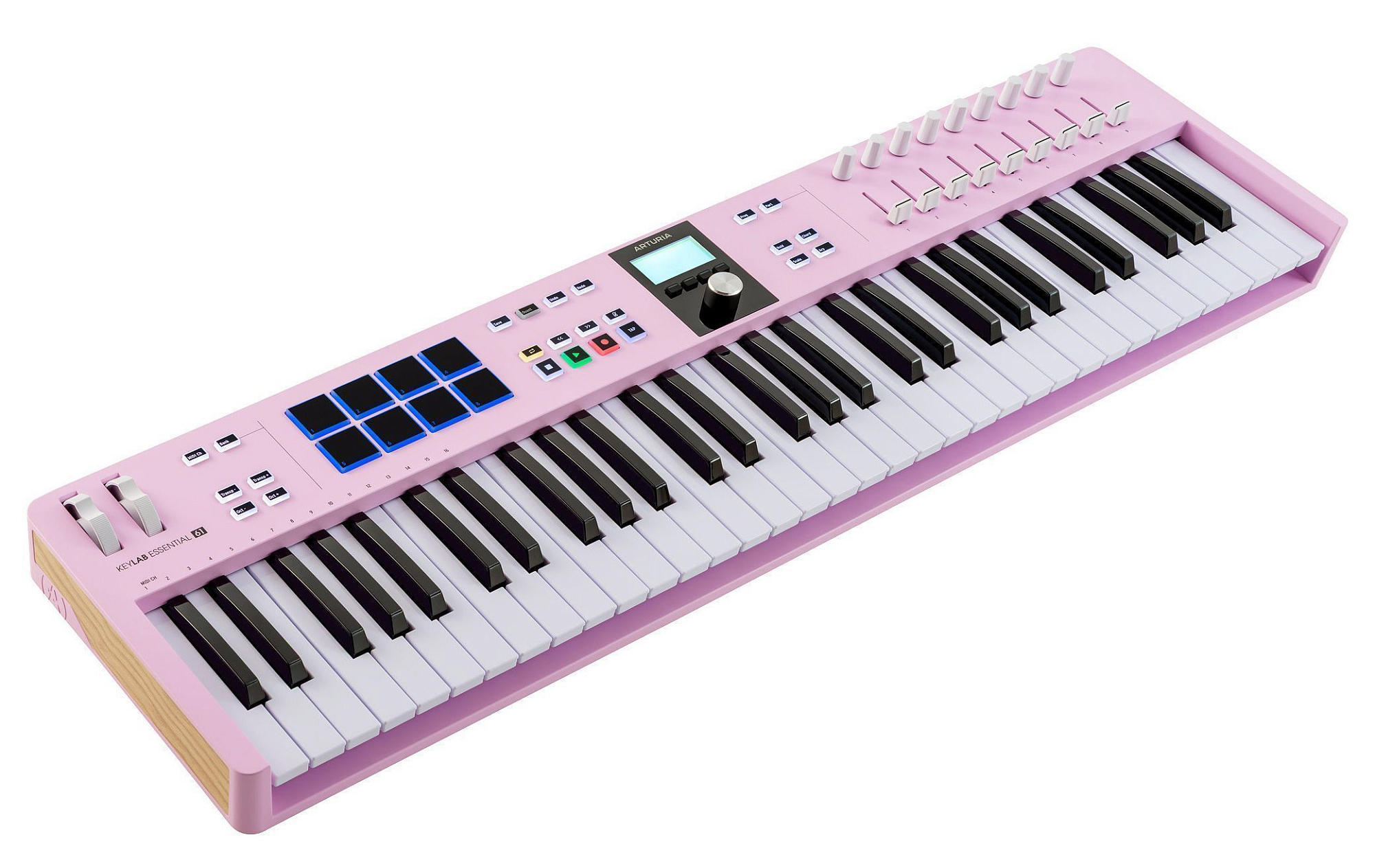 MIDI-клавиатура Arturia KeyLab Essential 61 mk3 Rose Quartz - 10