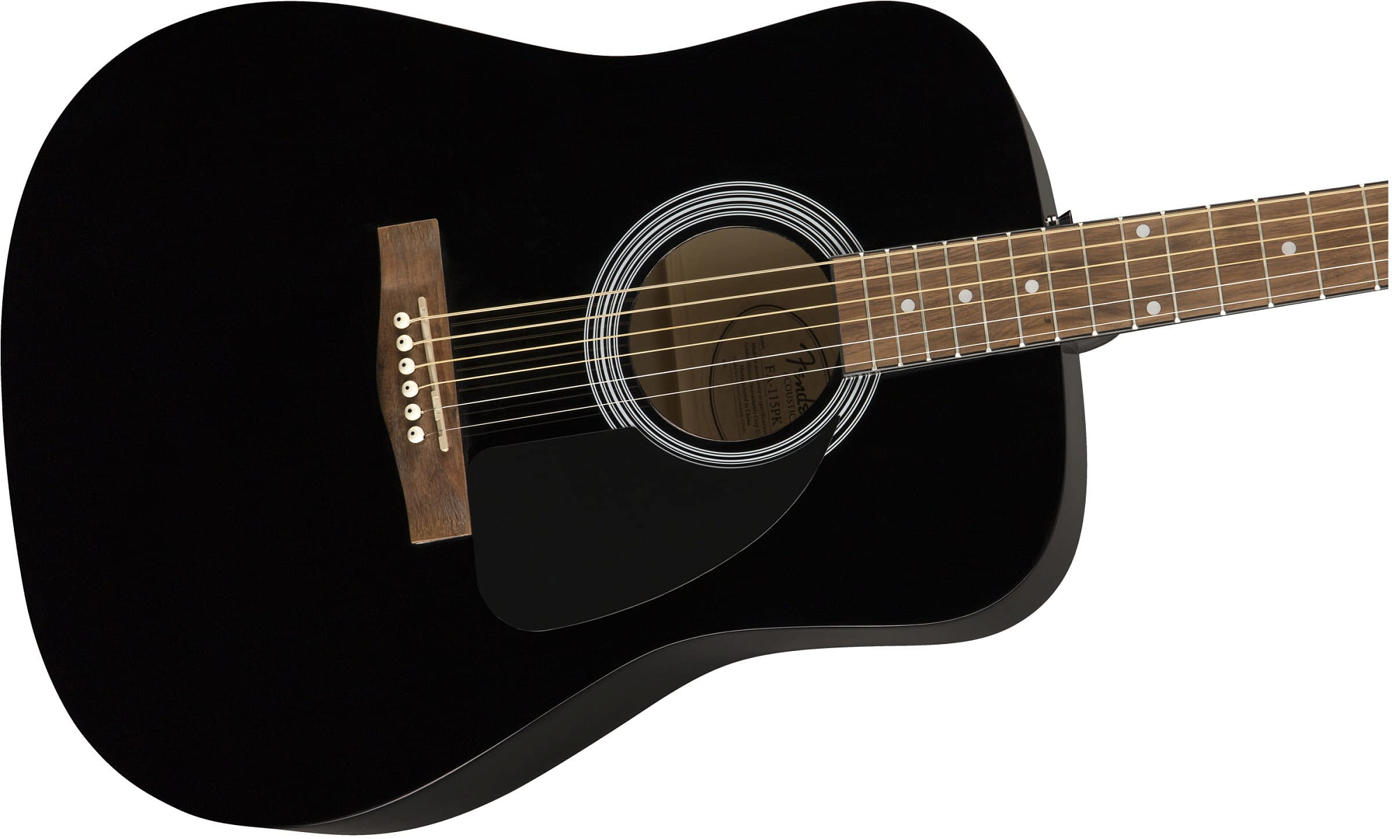 Акустическая гитара Fender FA-115 Dread Pack Black - 10