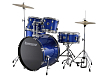 Барабанная установка Ludwig LC17519 Accent Drive, синяя - 2