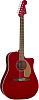 Акустическая гитара Fender Redondo Player CAR, Красный - 2