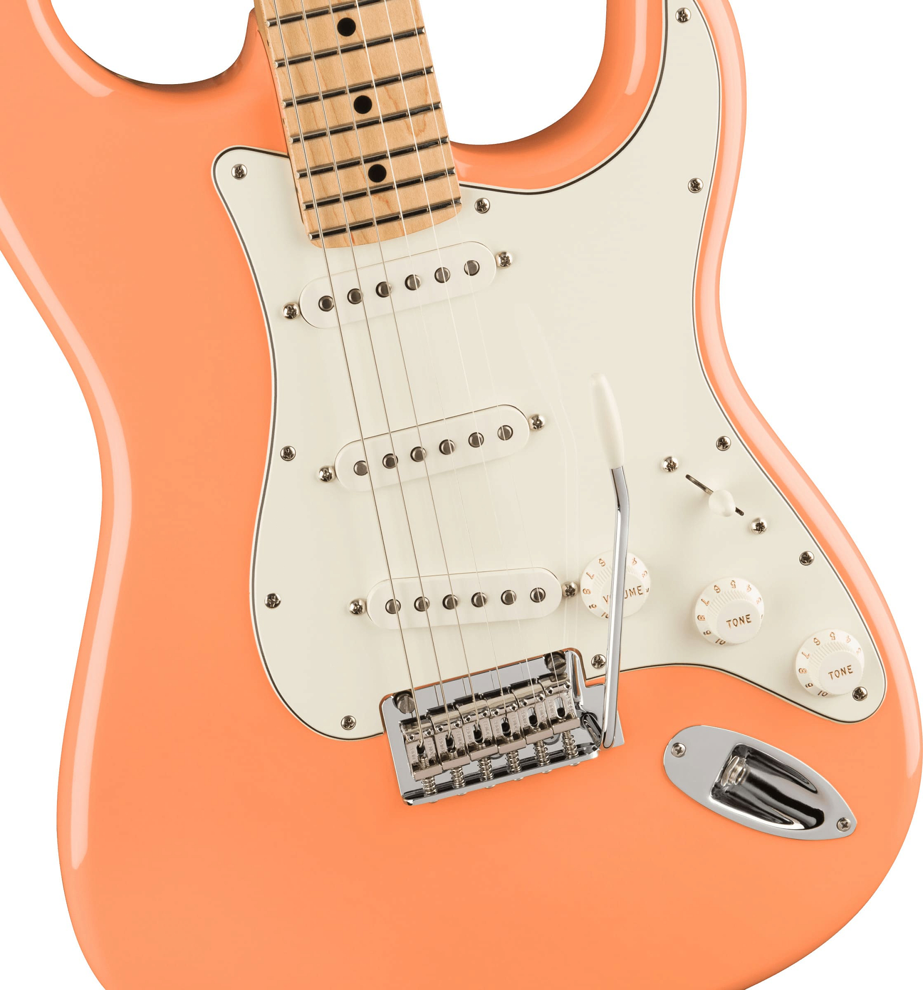 Электрогитара Fender Player Stratocaster MN Pacific Peach - 11