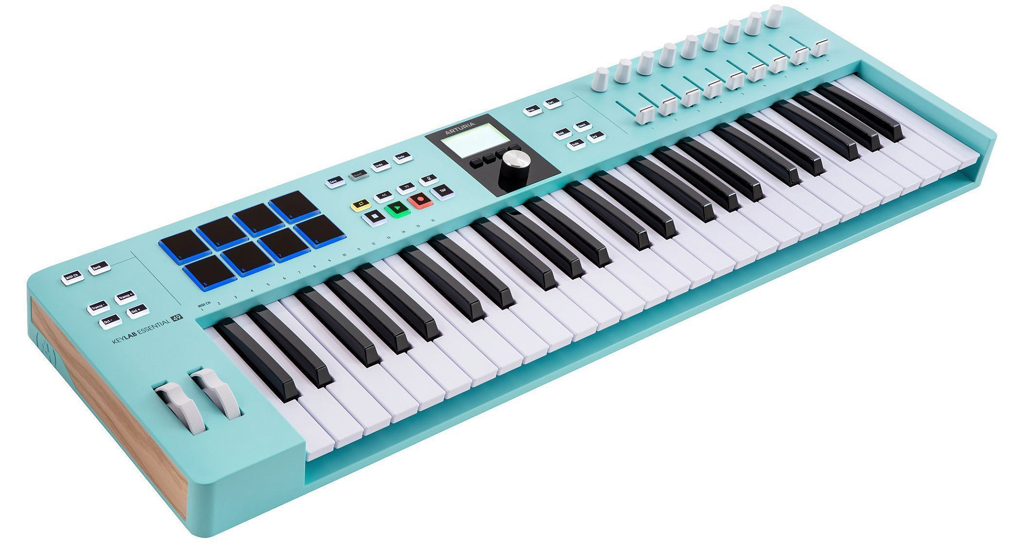 MIDI-клавиатура Arturia KeyLab Essential 49 mk3 Aquamarine - 10