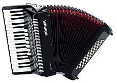 A1642 BRAVO III 80 Black Аккордеон Hohner