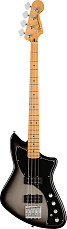 Бас-гитара Fender Player Plus Active Meteora Bass MN Silverburst, Серебристый