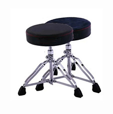 T-1KP Табурет ударника, круглый, кожа, LDrums