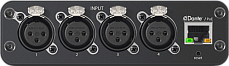 4-канальный сетевой аудио интерфейс SHURE ANI4IN-XLR