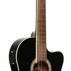 Электроакустическая гитара Stagg SCL60 TCE BLK
