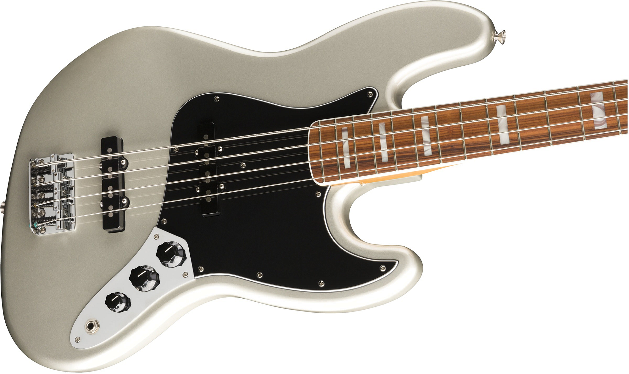 Бас-гитара Fender VINTERA '70s Jazz Bass Inca Silver, Серебристый - 11