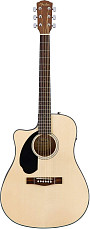 Акустическая гитара Fender CD-60SCE Left-Hand Natural
