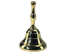 GEWA Table Bell настольный колокольчик с ручкой, бронза, 3 см Х 6 см